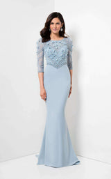 2 of 7 Terani 1713M3461 Powder Blue