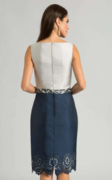 2 of 4 Feriani 18628 Silver/Navy