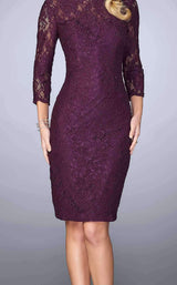 5 of 9 La Femme 23149 Plum