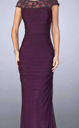 2 of 8 La Femme 23215 Eggplant