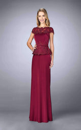 1 of 6 La Femme 23444 Crimson