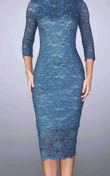 4 of 6 La Femme 24875 Slate Blue