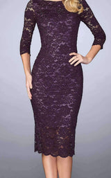 5 of 6 La Femme 24875 Plum