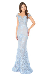 1 of 12 Mac Duggal 79182D Powder Blue