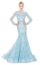 1 of 6 Mac Duggal 79202D French Blue