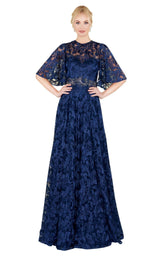 1 of 5 Mac Duggal 79218D Navy