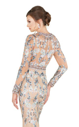 6 of 6 Mac Duggal 79222D Nude Multi