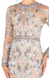 2 of 6 Mac Duggal 79222D Nude Multi