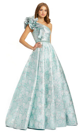 1 of 3 Mac Duggal 79257M Dress Seafoam