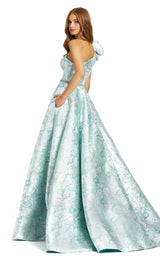 2 of 3 Mac Duggal 79257M Dress Seafoam