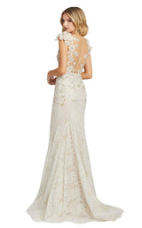 3 of 4 Mac Duggal 79268M Ivory/Nude