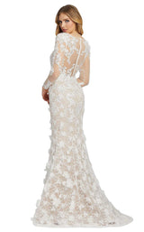 2 of 4 Mac Duggal 79272D Ivory/Nude