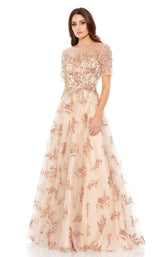 1 of 3 Mac Duggal 79317 Dress Champagne