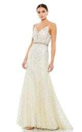 2 of 9 Mac Duggal 79341 Dress Ivory