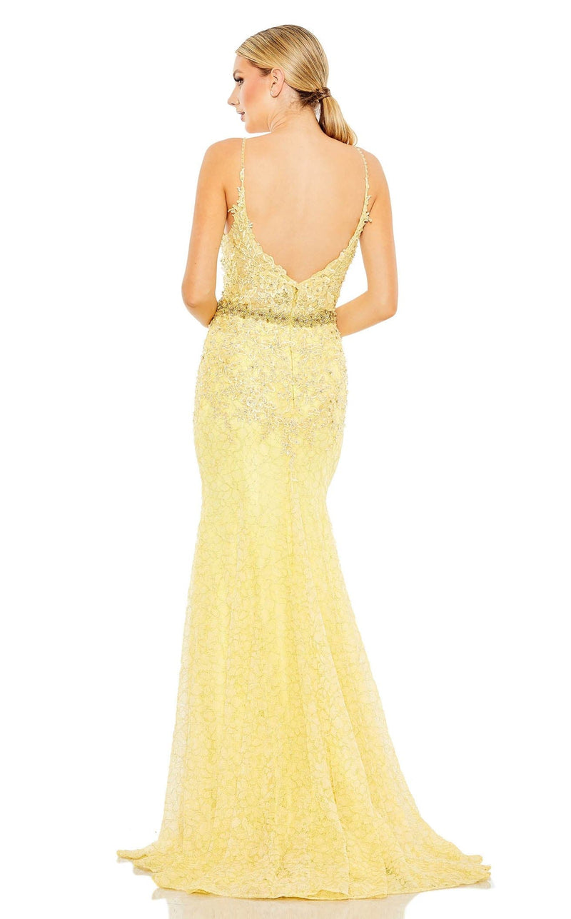 Mac Duggal 79341 Dress Lemon