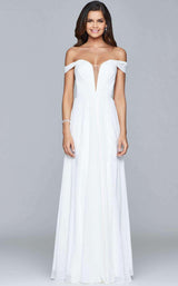3 of 10 Faviana 8088 Ivory