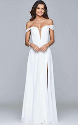 7 of 10 Faviana 8088 Ivory
