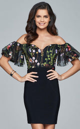 1 of 4 Faviana S8081 Black Multi