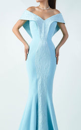 2 of 3 MNM Couture G0718 Blue