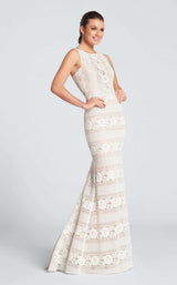 1 of 8 Ellie Wilde EW21714 Ivory/Nude