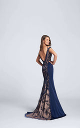 2 of 4 Ellie Wilde EW21715 Navy/Nude