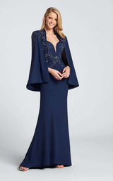 1 of 8 Ellie Wilde EW21720 Navy