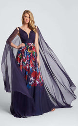 1 of 5 Ellie Wilde EW21756 Purple/Multi