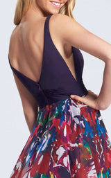 5 of 5 Ellie Wilde EW21756 Purple/Multi