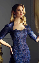 5 of 11 Ivonne D 217D83 Navy/Pewter