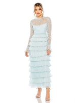 1 of 6 Mac Duggal 8003 Dress Seafoam