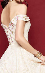 4 of 5 Clarisse 3379 Ivory/Champagne