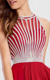 4 of 6 Clarisse S3068 Crimson