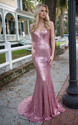 1 of 4 Colors Dress 1770 Rose