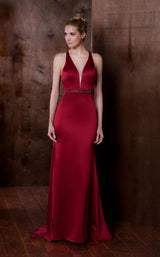 1 of 3 Colors Dress 1778 Burgundy