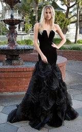 1 of 2 Colors Dress J046 Black