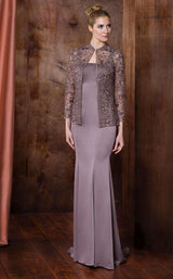 1 of 2 Colors Dress M206 Mink