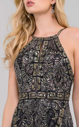 5 of 6 Jovani 31554 Gunmetal