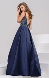 2 of 4 Jovani 35341 Navy