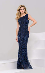 1 of 6 Jovani 37694 Navy