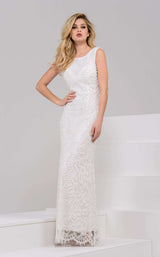 2 of 6 Jovani 37694 White