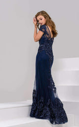 4 of 7 Jovani 39483 Navy