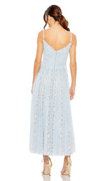 6 of 6 Mac Duggal 8027 Dress Blue-Multi