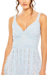 4 of 6 Mac Duggal 8027 Dress Blue-Multi