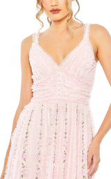 3 of 6 Mac Duggal 8027 Dress Rosewater-Multi