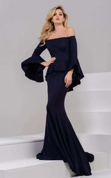1 of 5 Jovani 47122 Navy