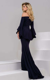 3 of 5 Jovani 47122 Navy