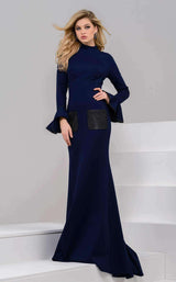 3 of 5 Jovani 47641 Navy