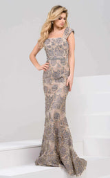 2 of 6 Jovani 48121 Gray