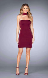 5 of 8 La Femme 25062 Burgundy