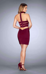 6 of 8 La Femme 25062 Burgundy